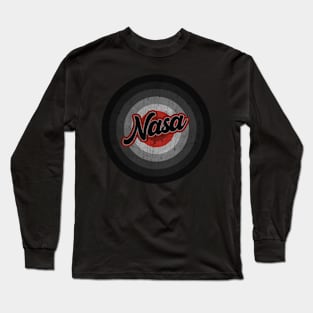 Nasa _ Black Vintage Long Sleeve T-Shirt